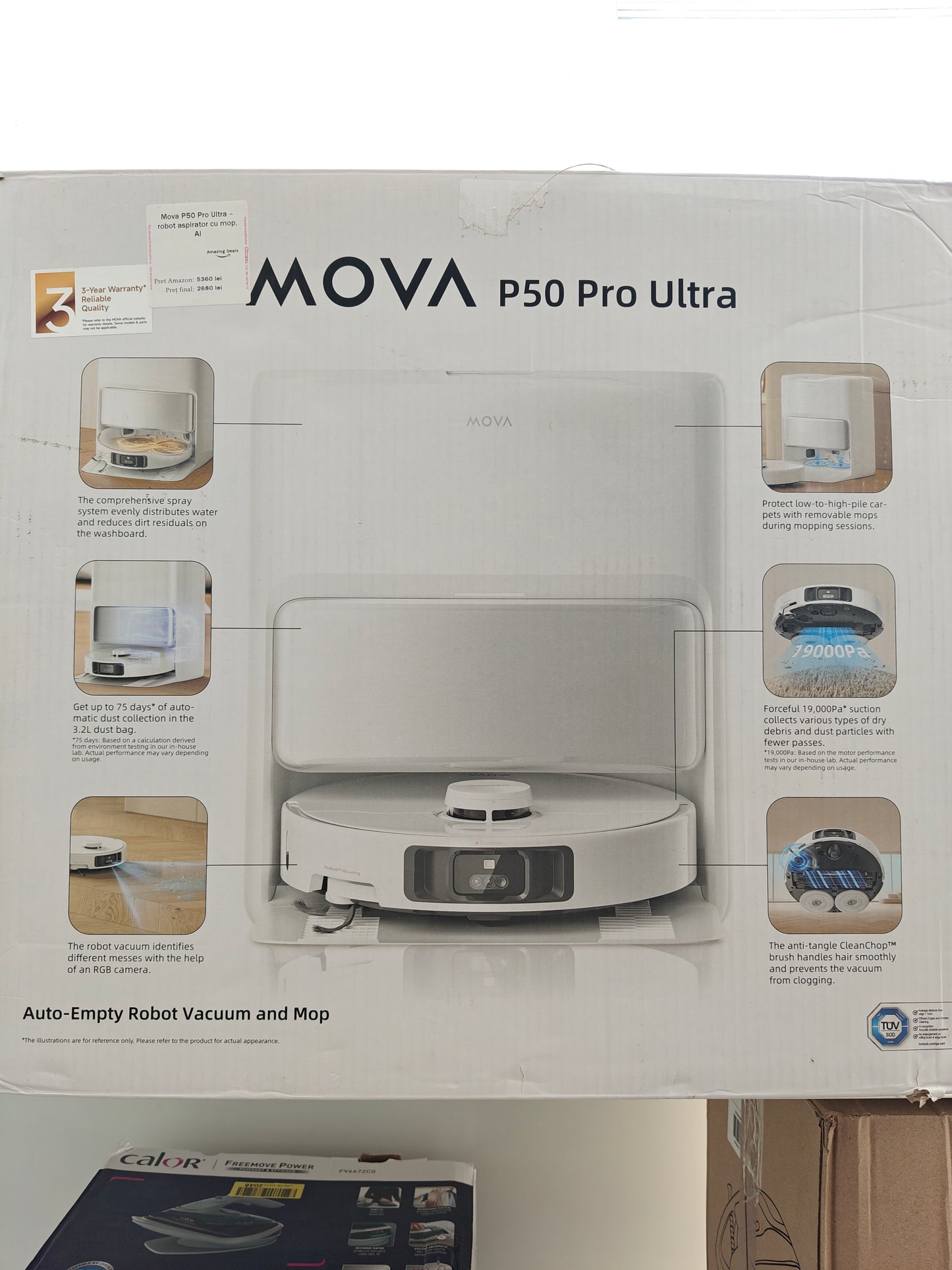 Mova P50 Pro Ultra - Robot Aspirator