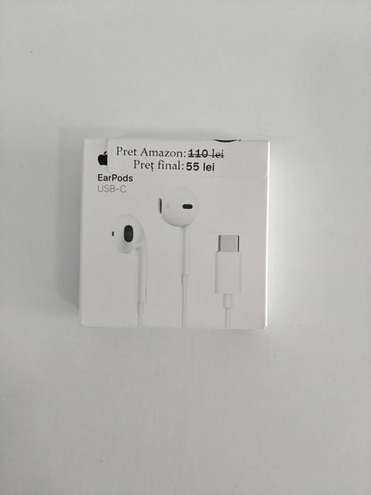 [RESIGILAT] Căști cu fir Apple EarPods ,Type C