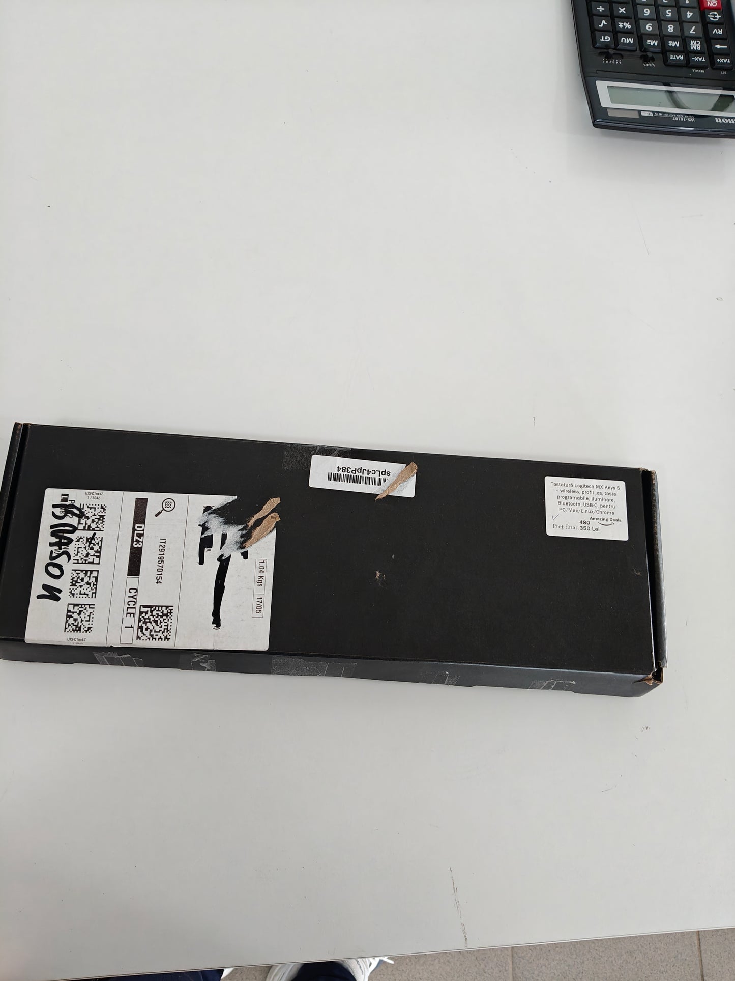 Tastatură Logitech MX Keys S , Wireless ,Bluetooth, Taste Programabile