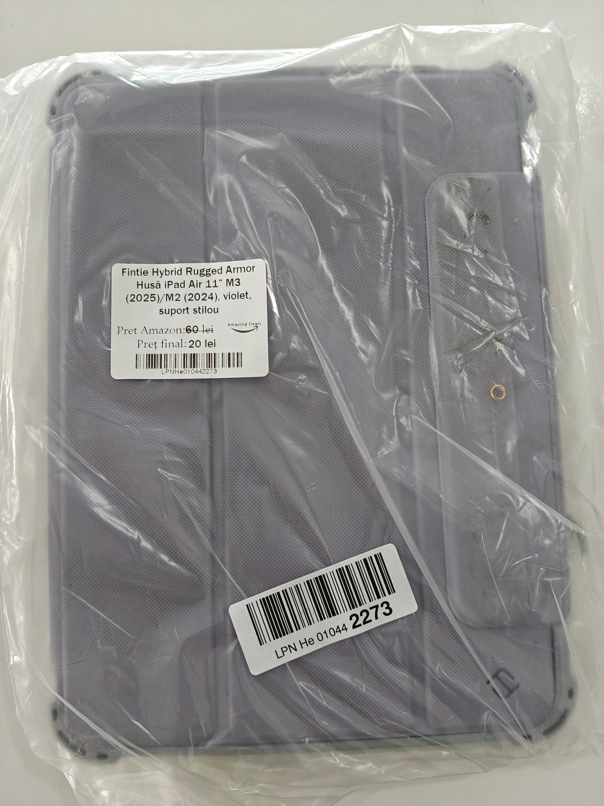 Husa iPad Air 11" M3 (2025) / M2 (2024) ,suport stilou