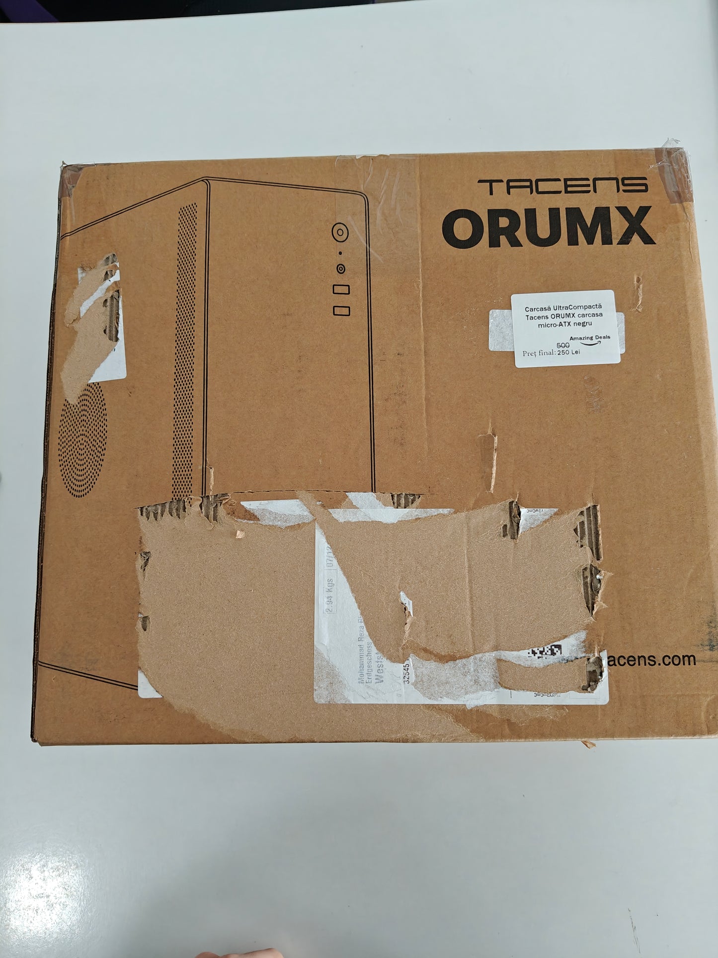 [RESIGILAT] Carcasa Ultra Compactă ,Tacens ORUMX , micro-ATX