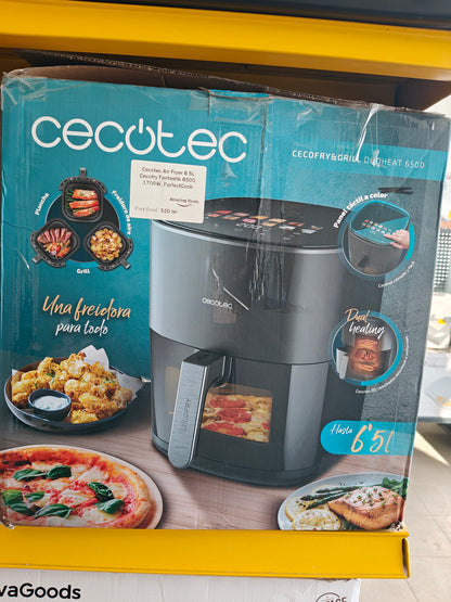 Air Fryer Cecotec 6.5L ,1700W