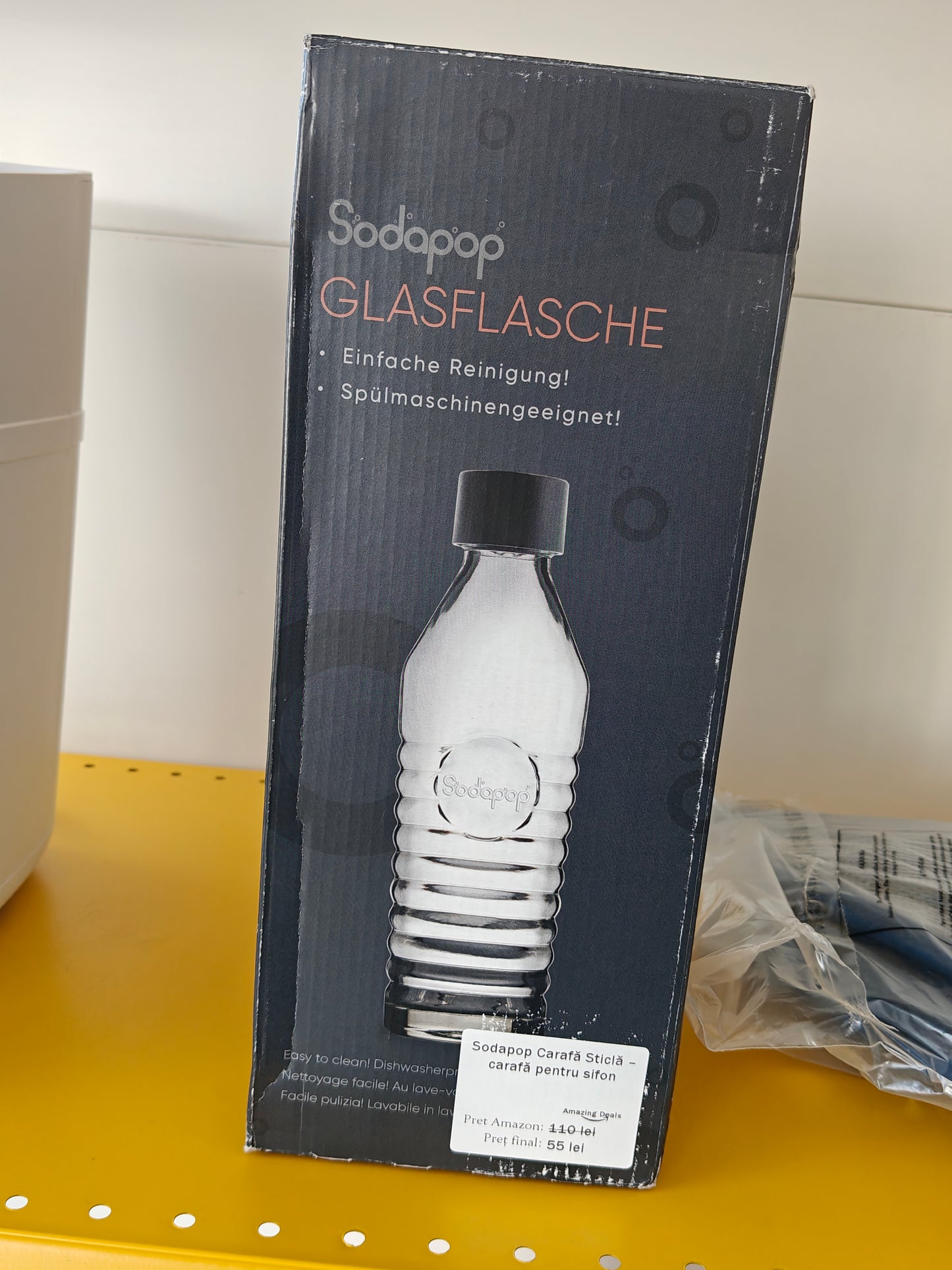 Sodapop - Carafă din Sticlă pentru Sifon