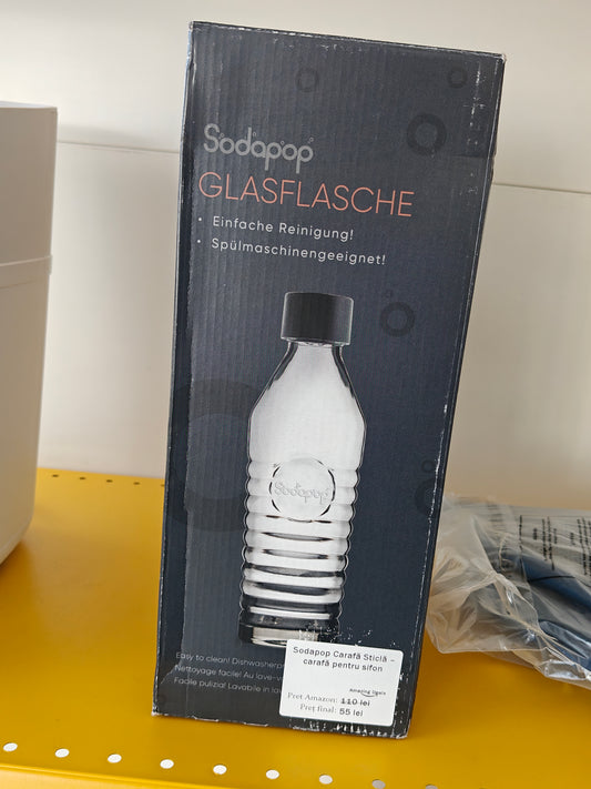 Sodapop - Carafă din Sticlă pentru Sifon