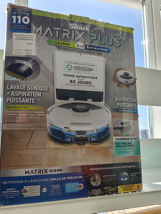 Shark Matrix Plus 2 în 1 - Robot Aspirator