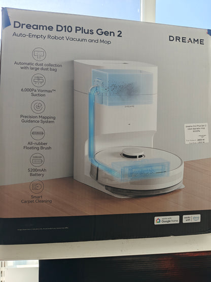 [RESIGILAT] Dreame D10 Plus Gen 2 - Robot Aspirator