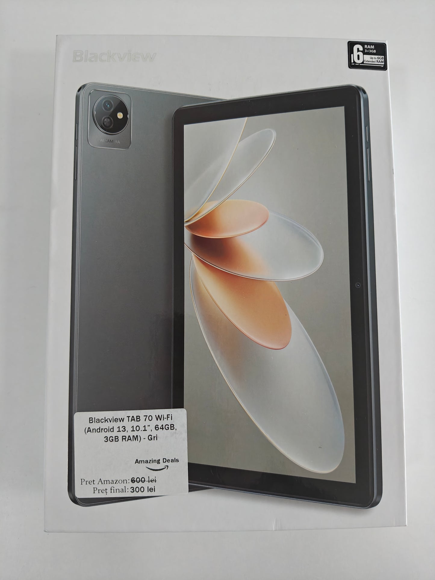 Tabletă Blacview Tab 70, 10.1", 64 Gb Stocare, 3 Gb RAM