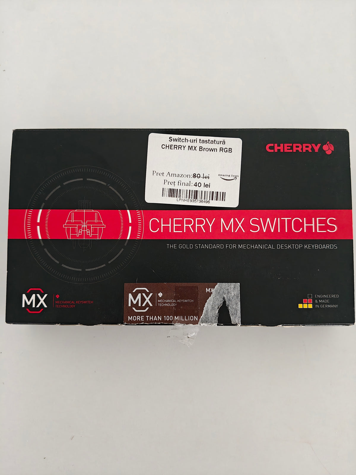 Cherry MX Brown RGB - Switch-uri tastatură ,22 buc