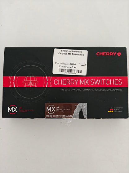 Cherry MX Brown RGB - Switch-uri tastatură ,22 buc