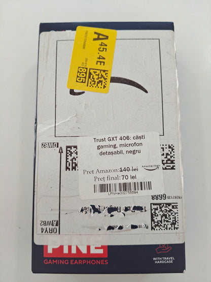 Căști Gaming Trust GXT 409 ,microfon Detașabil