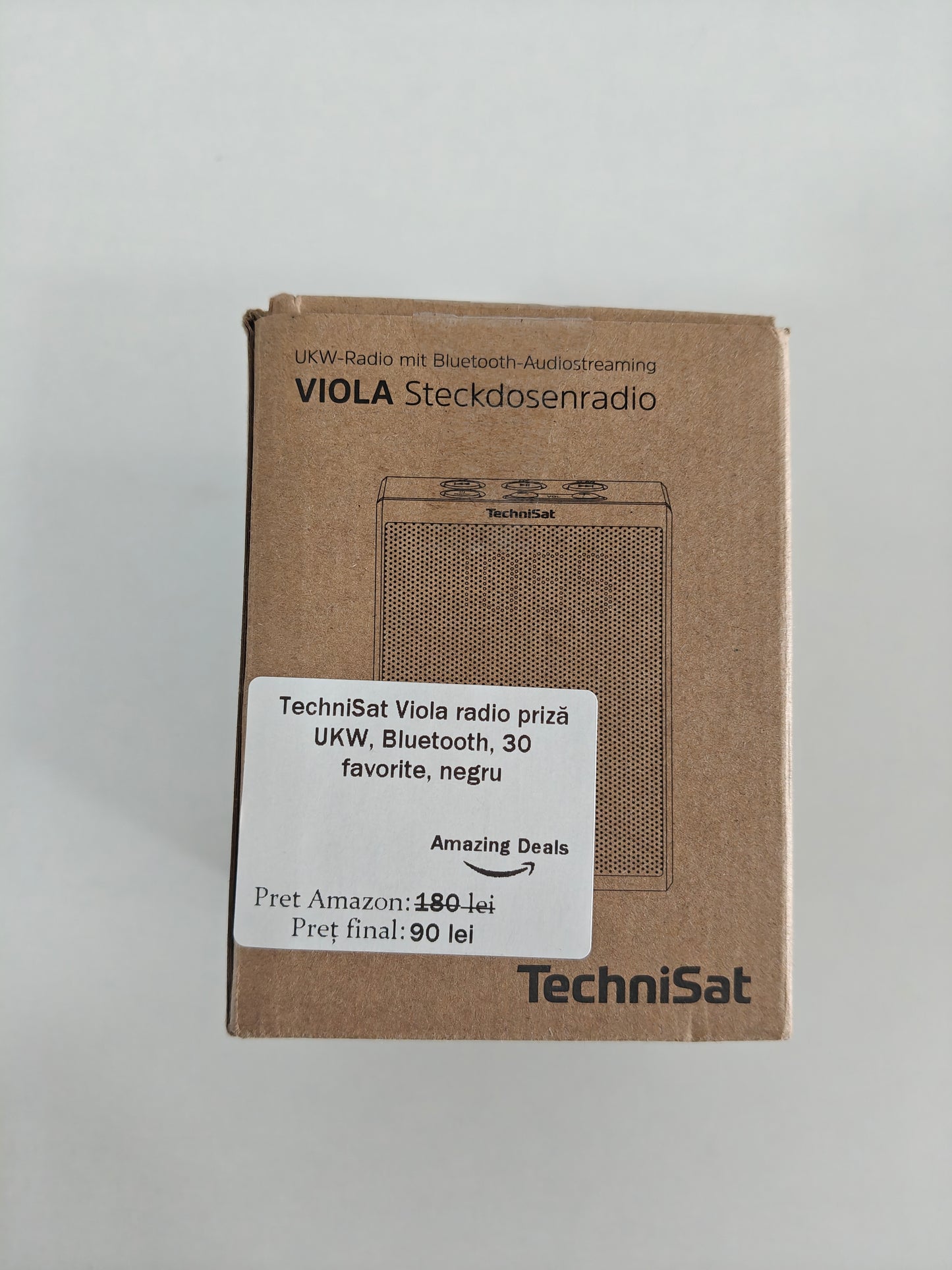 [RESIGILAT] TechniSat Viola Radio Priză Bluetooth,UKW