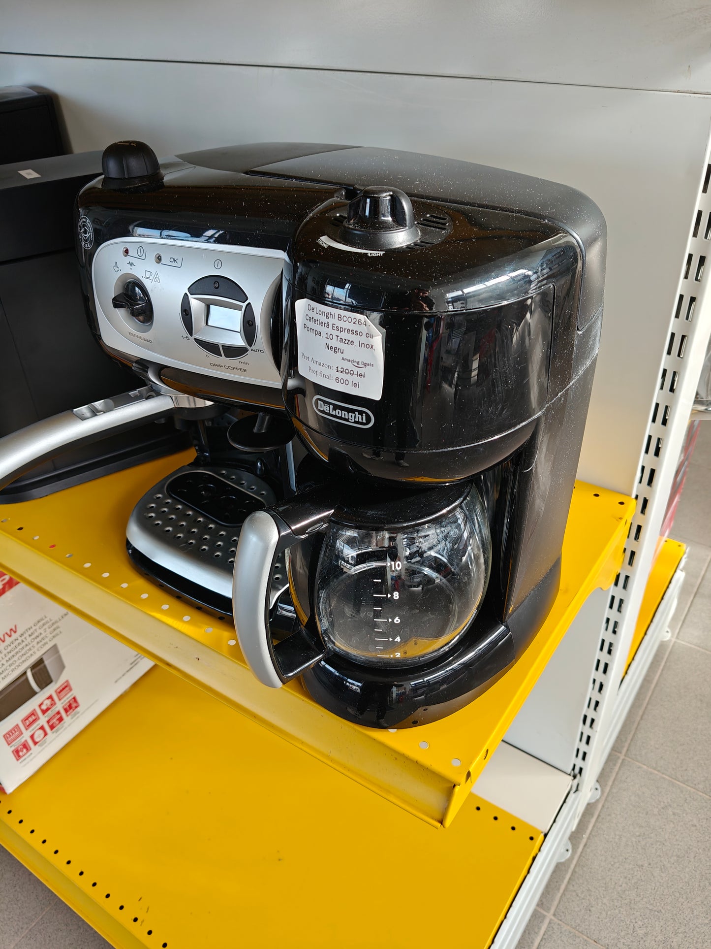 Cafetieră Espresso cu Pompă De'Longhi BCO264