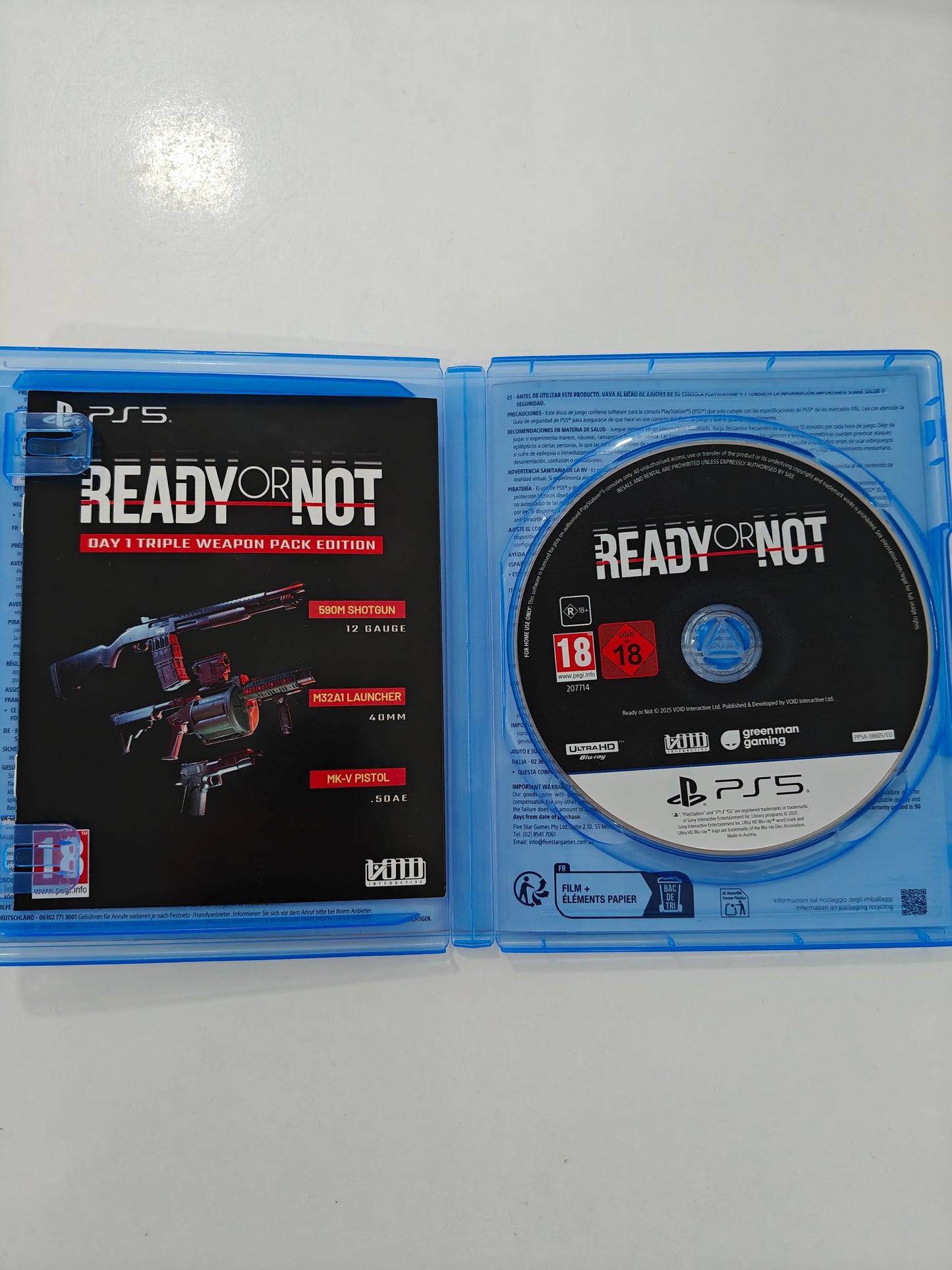 Ready or Not Day One Edition, PS5