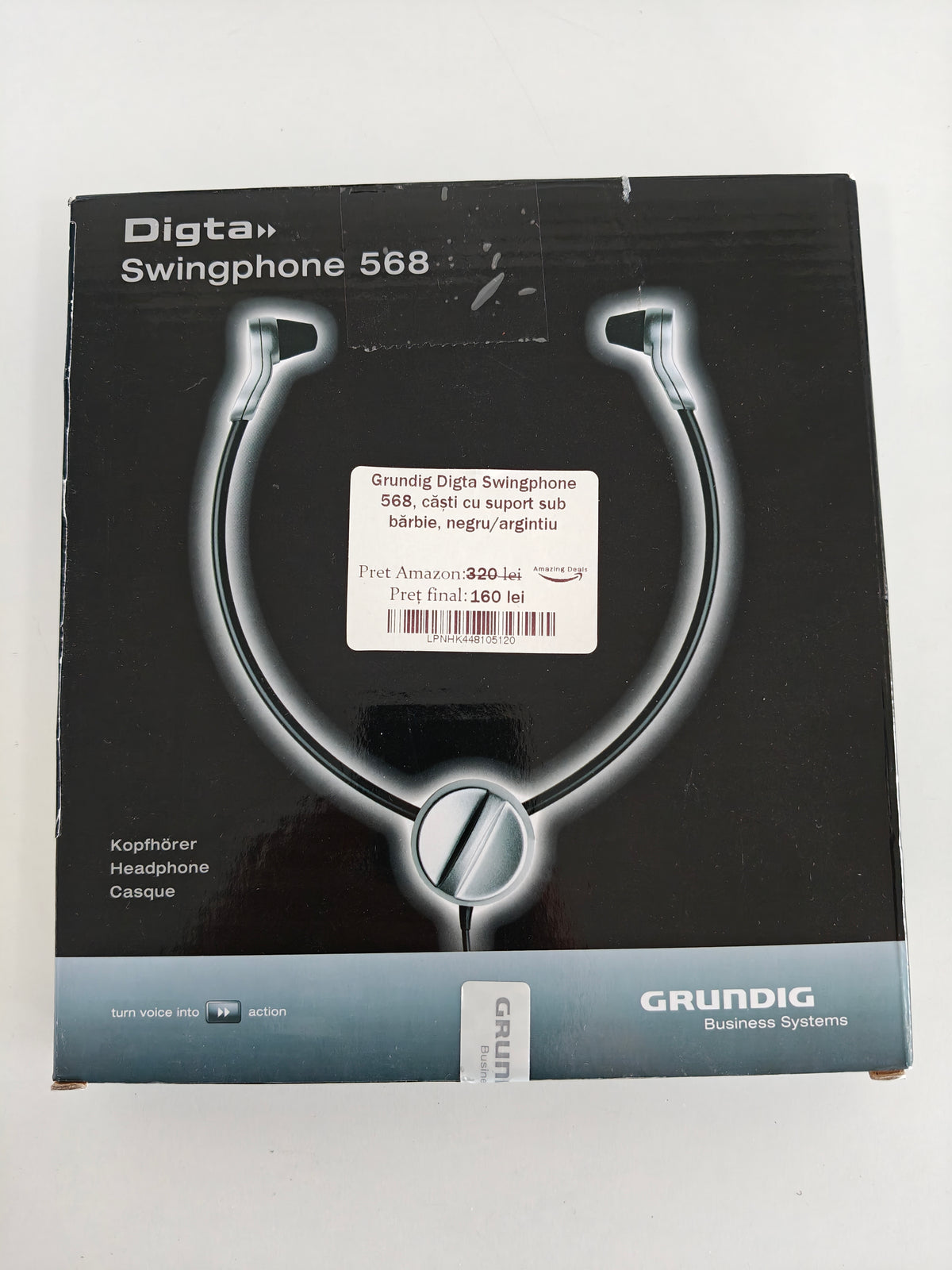 Grundig Digta Swingphone 568 - Căști cu suport sub bărbie