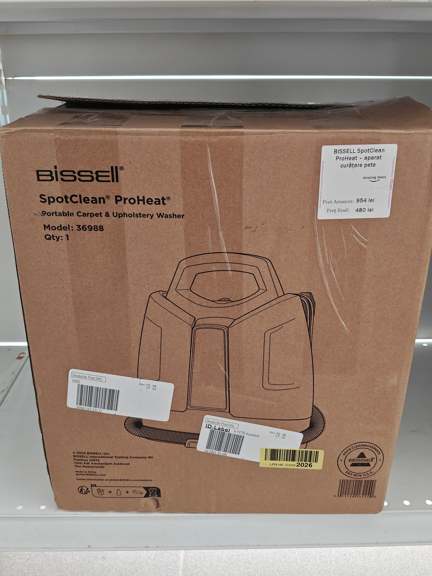 [RESIGILAT] Bissell SpotClean ProHeat - aparat curățare pete