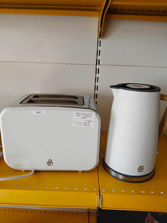 Set Fierbător și Prăjitor, Swan Nordic