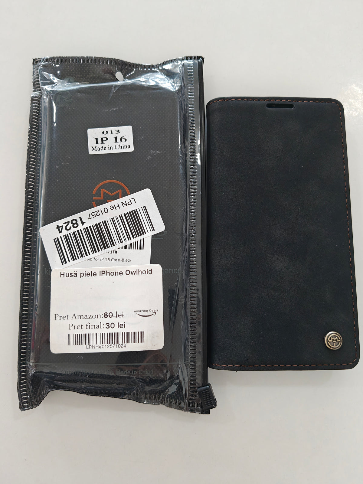 Husa din Piele iPhone 16