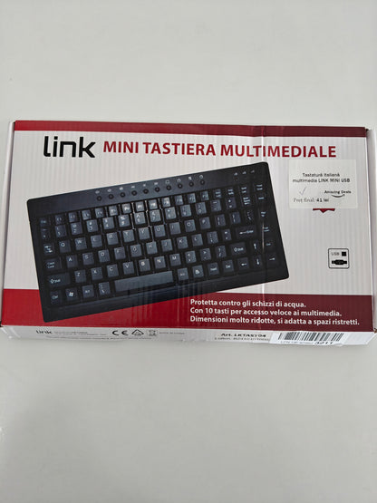[RESIGILAT] Tastatură Multimedia LINK MINI USB