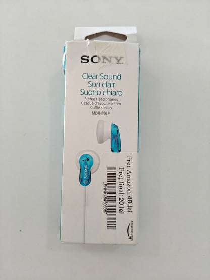 Căști Sony MDR-E9LP in-Ear, Jack 3.5mm