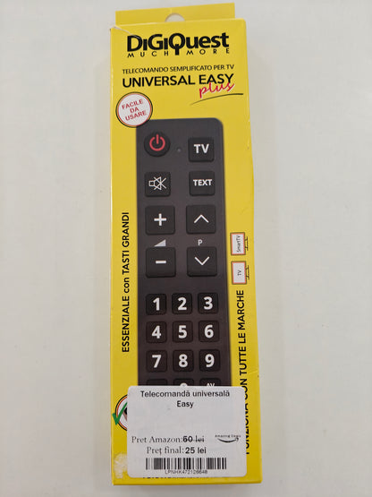 Easy - Telecomandă universală
