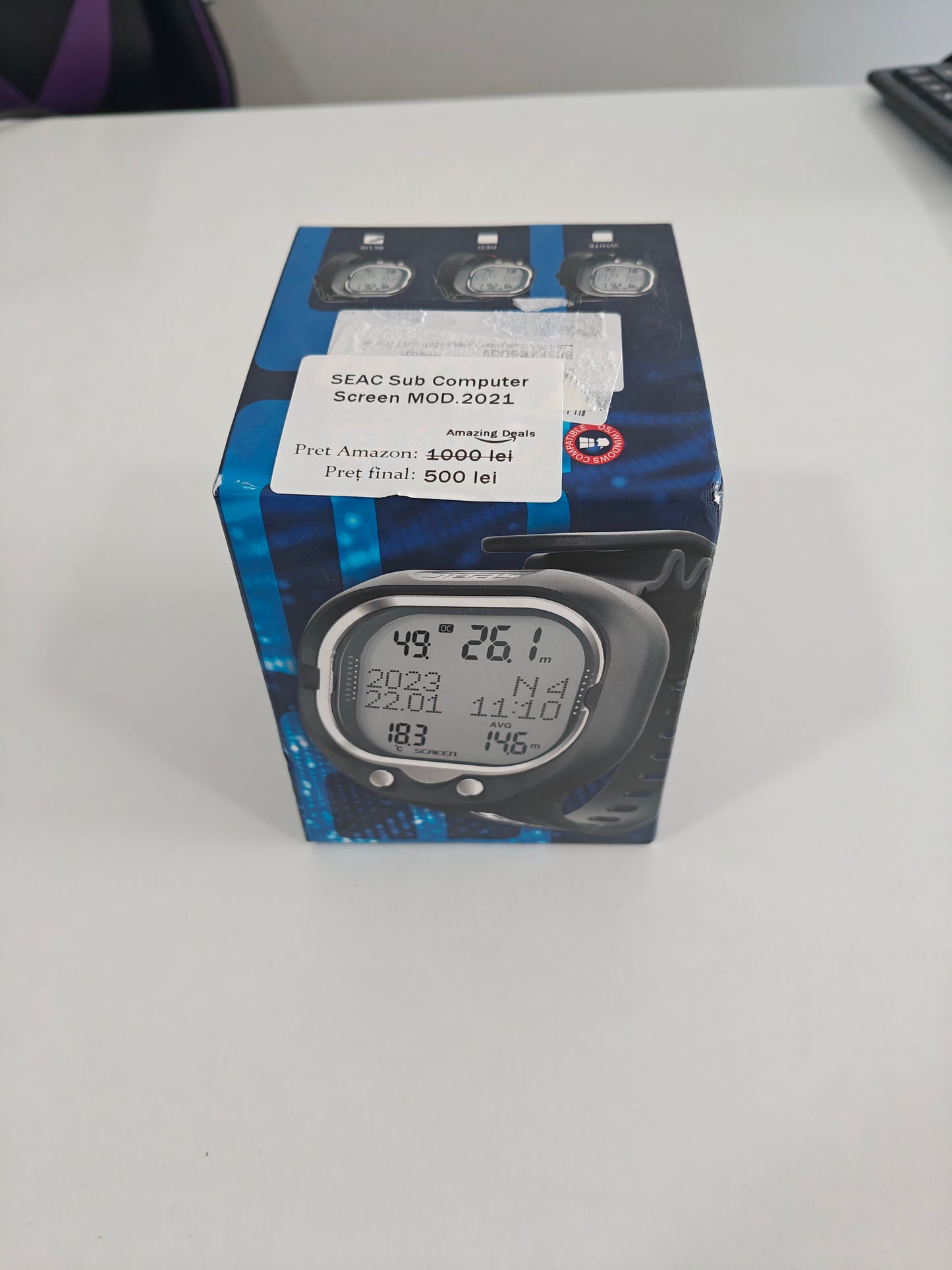 Ceas SEAC Sub Computer Ecran Mod.2021