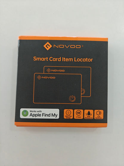 NOVOO AirTag ,card tracker subțire pentru Apple ,set de 2