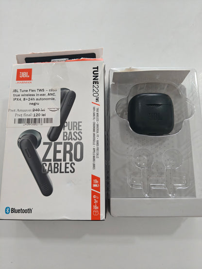 JBL Tune Flex TWS - Căști true wireless in-Ear ANC, IPX4
