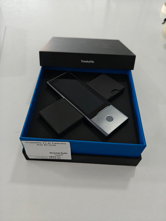 TimeKettle X1, Traductor Hub , 40 Limbi