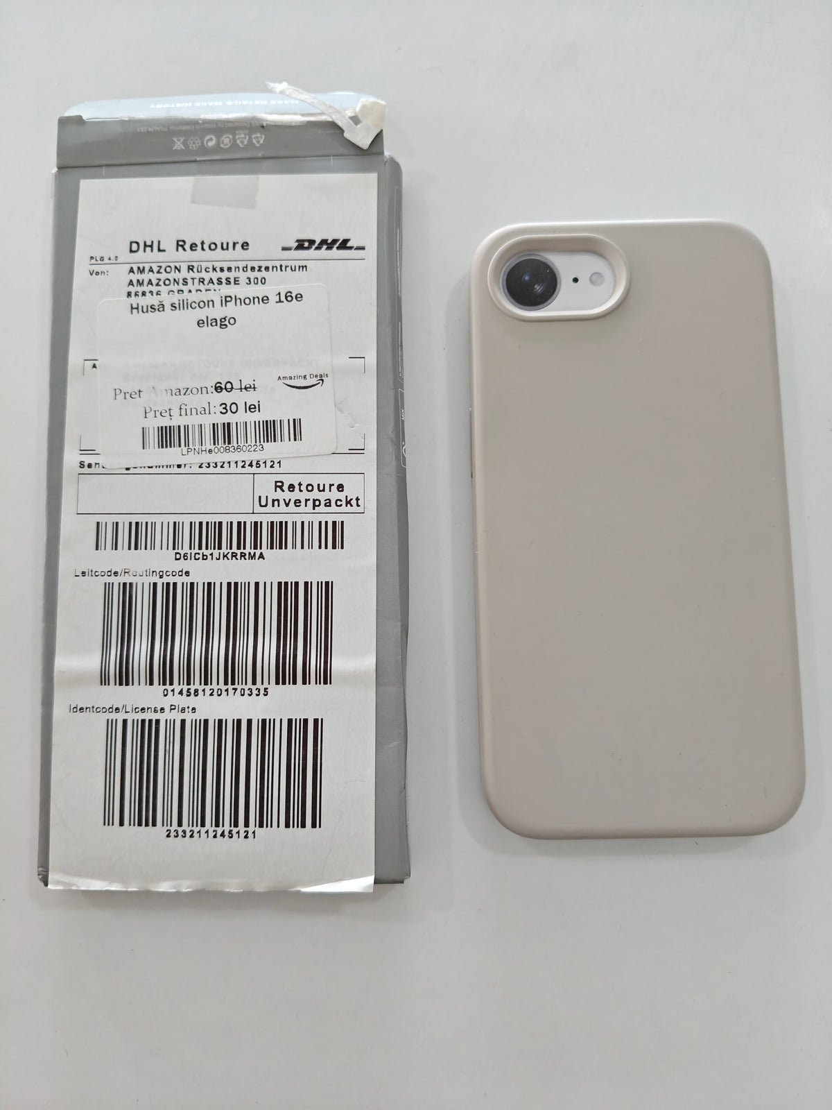Husa silicon iPhone 16e