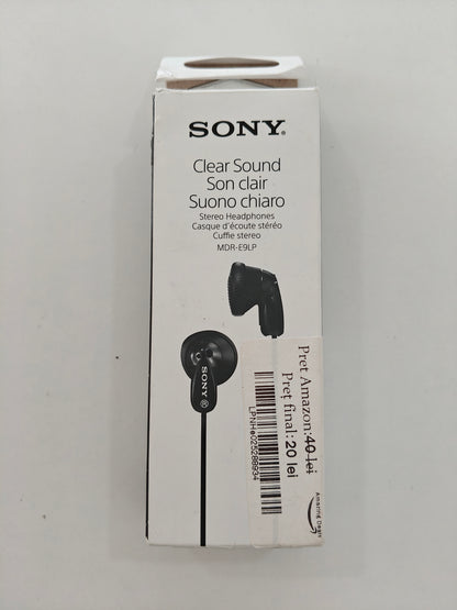 Căști in-ear Sony MDR-E9LP ,Port Jack 3.5mm/Aux