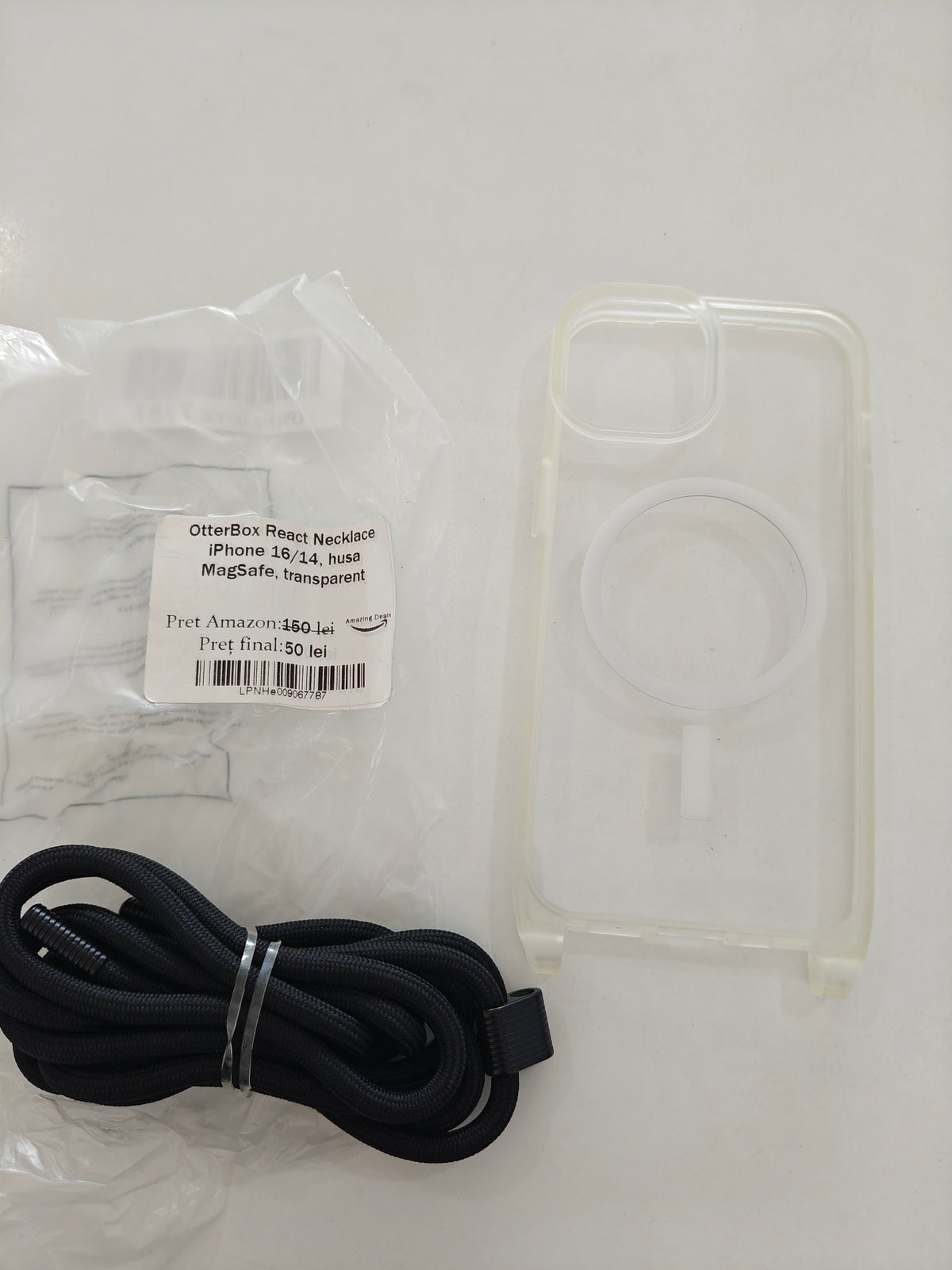 OtterBox React - Husa iPhone 16/14 cu MagSafe
