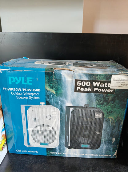 Pyle Boxe de Perete 6.5 inch ,2 căi,500W