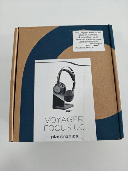 Căști Plantronics Bluetooth cu Microfon ,Voyager Focus UC