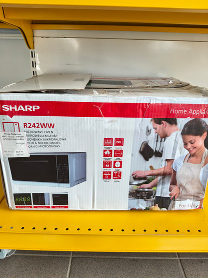 Sharp R242WW - Cuptor cu microunde