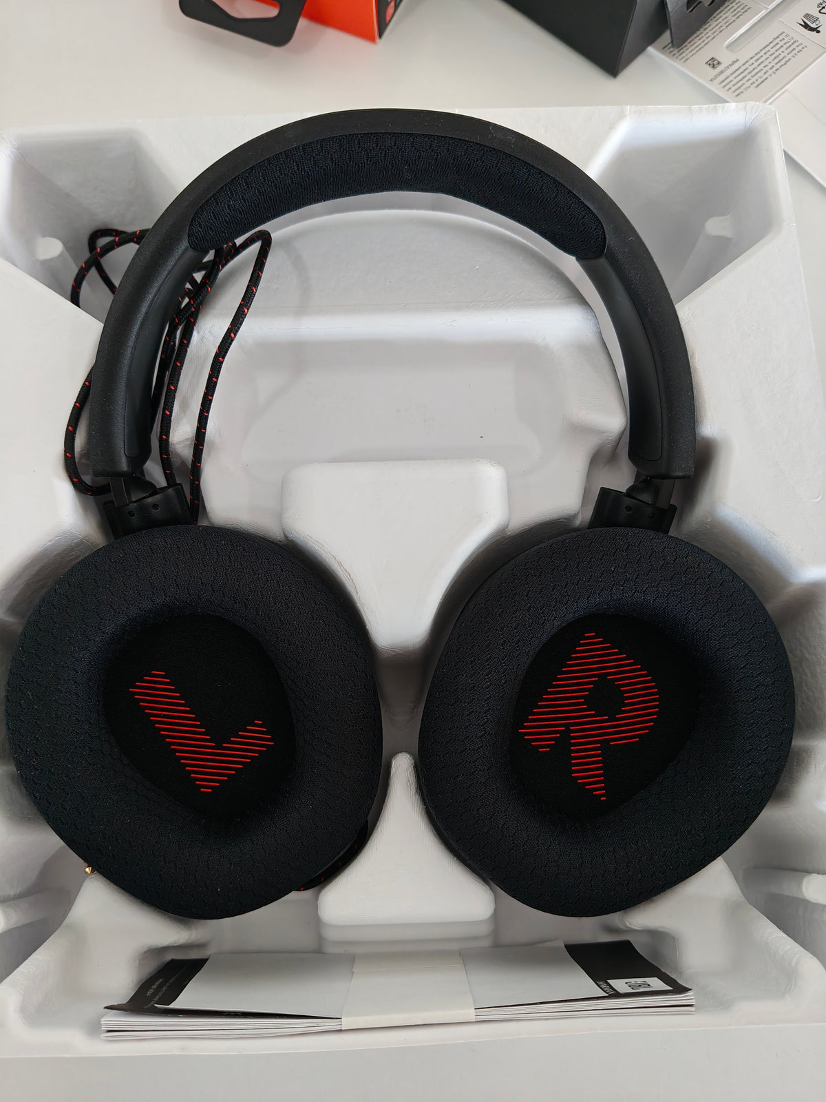 JBL Quantum 100M2 - Căști Gaming cu Fir, Microfon Detașabil