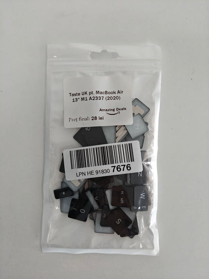 [RESIGILAT] Taste UK pentru MacBook Air 13" M1 (2020)
