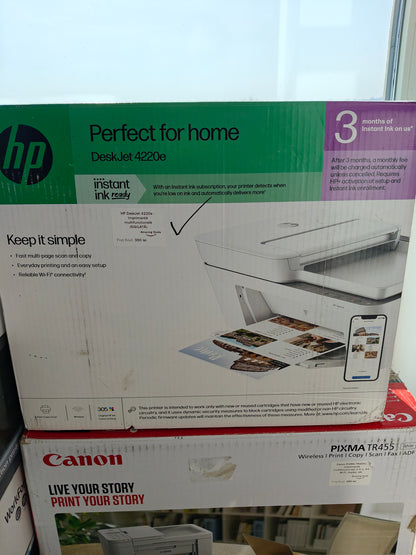 [RESIGILAT] Imprimantă HP DeskJet 4220e, Fără Tuș