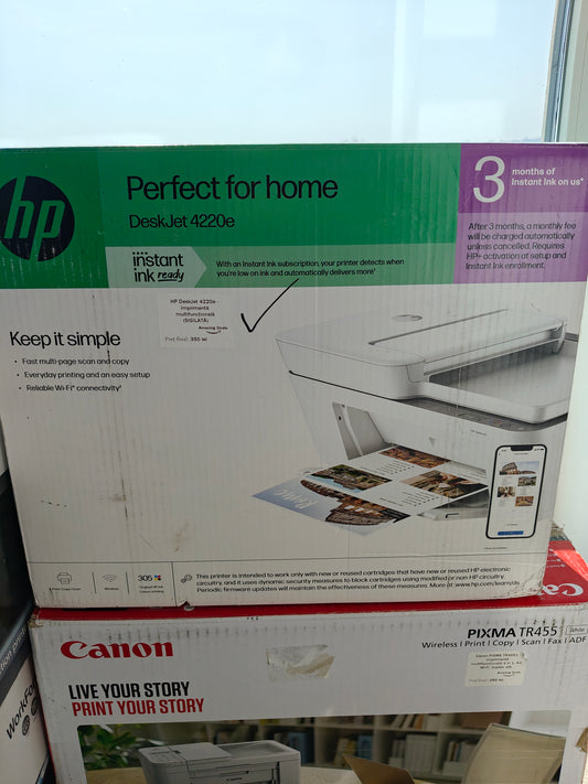 Imprimantă HP DeskJet 4220e, Fără Tuș
