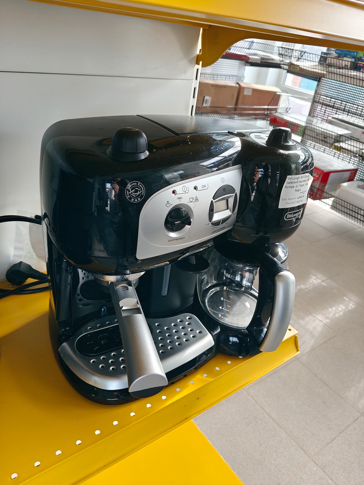 Cafetieră Espresso cu Pompă De'Longhi BCO264