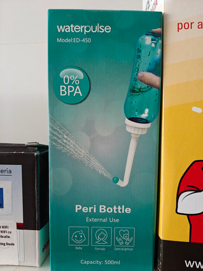 [RESIGILAT] Duș cu buton , duză dublă, Peri Bottle
