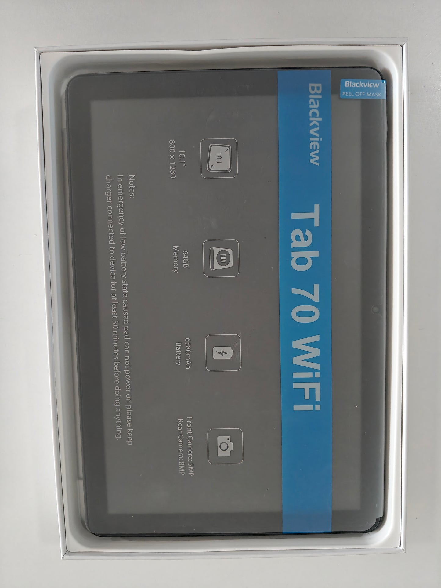 Tabletă Blacview Tab 70, 10.1", 64 Gb Stocare, 3 Gb RAM